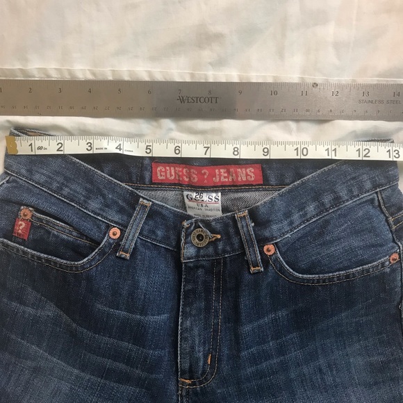 COPY - (VTG) Women's Size 26 GUESS ? JEANS Blue J… - Picture 6 of 7